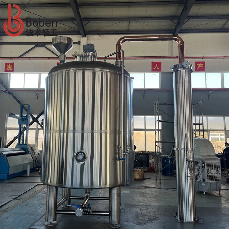 Mash Tun And Wash Still